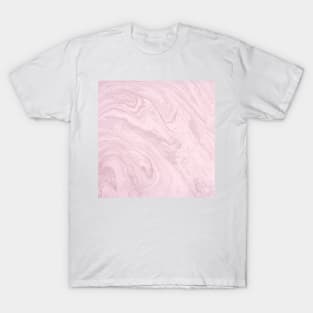 Pink marble  pattern T-Shirt